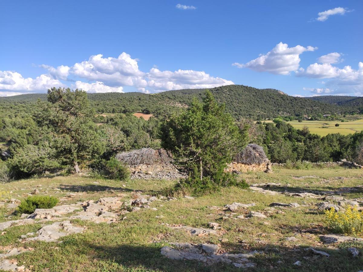 Casa Rural Sierra Del Solorio Iruecha ภายนอก รูปภาพ